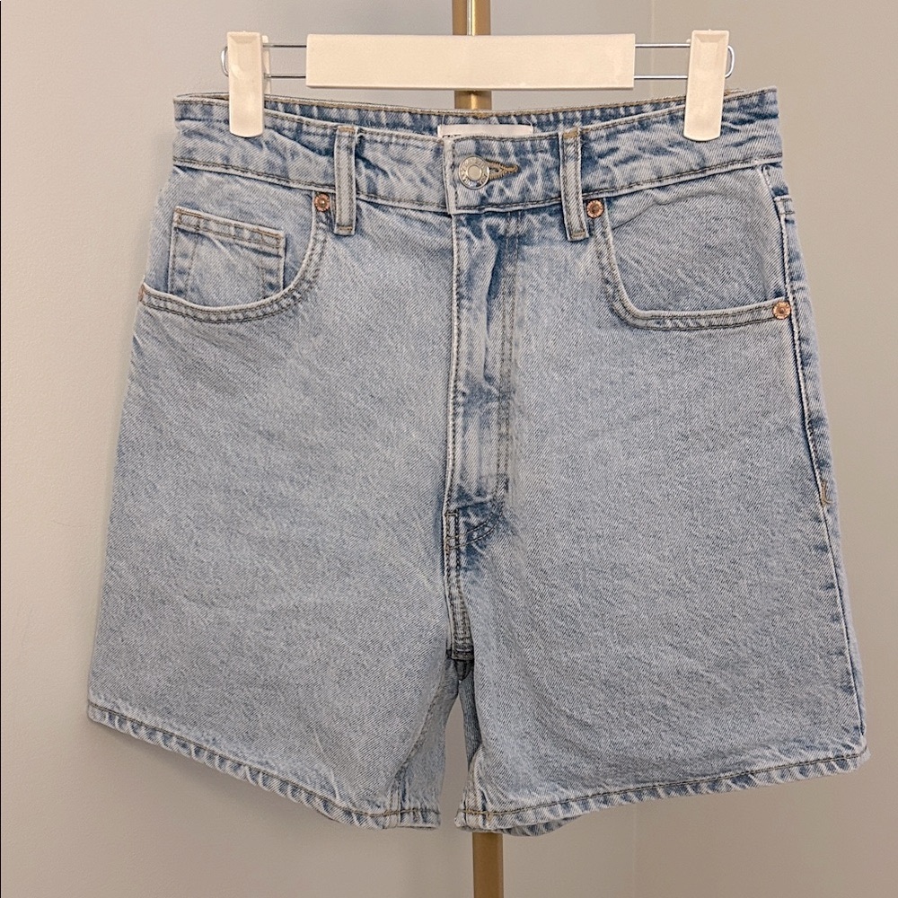 Zara Classic Blue Denim Shorts